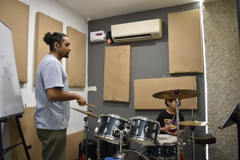 Drum lesson, Prism South Delhi