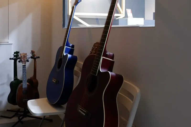 A guitar room, Prism Faridabad