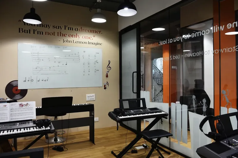 A keys and theory room, Origin Story, Sushant Lok