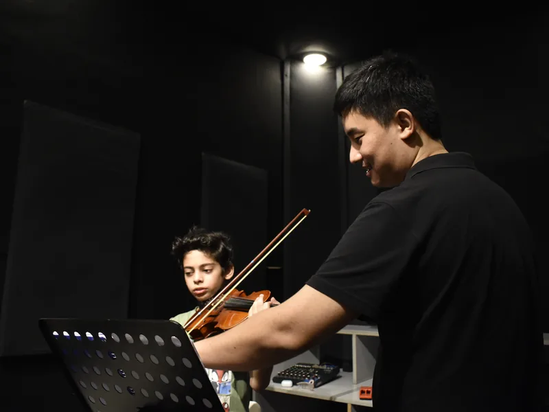 Prism mentors performing and teaching