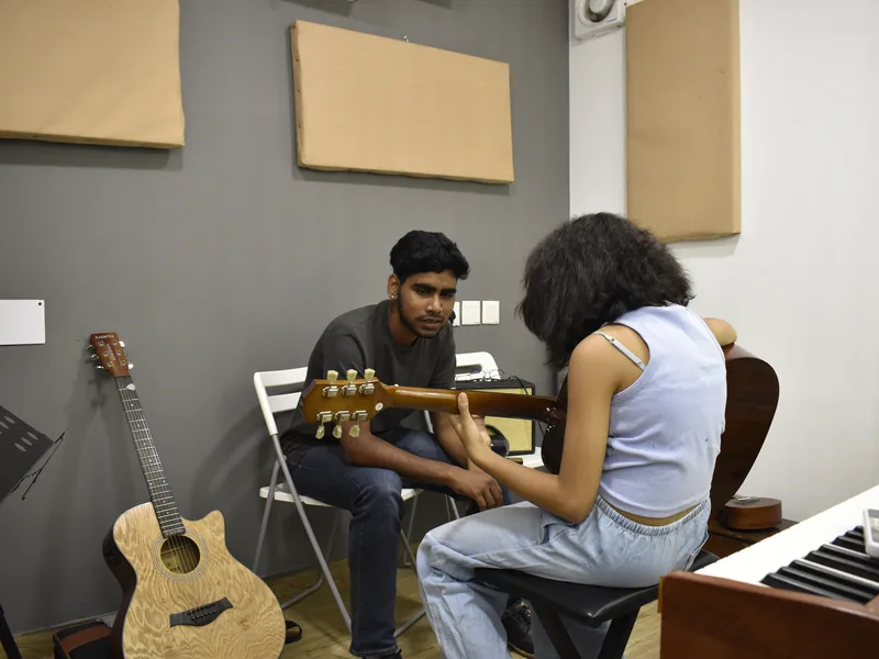 Prism mentors performing and teaching